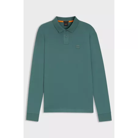 Polo Slim en piqué de coton...