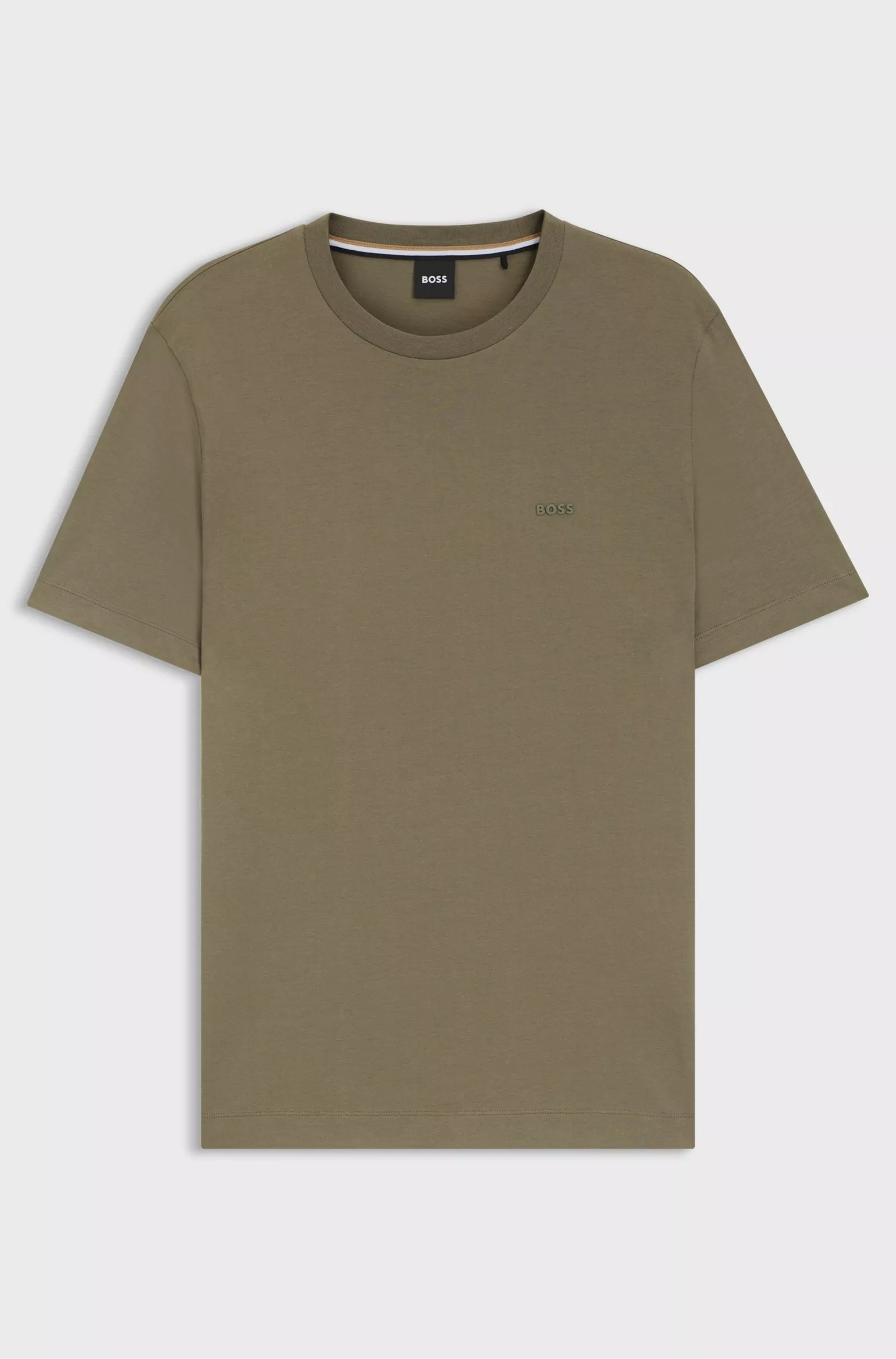 T-shirt en jersey de coton avec logo imprimé en gomme