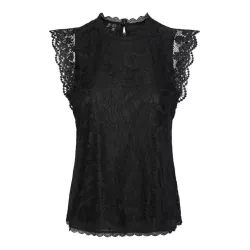 DENTELLE TOP SANS MANCHES