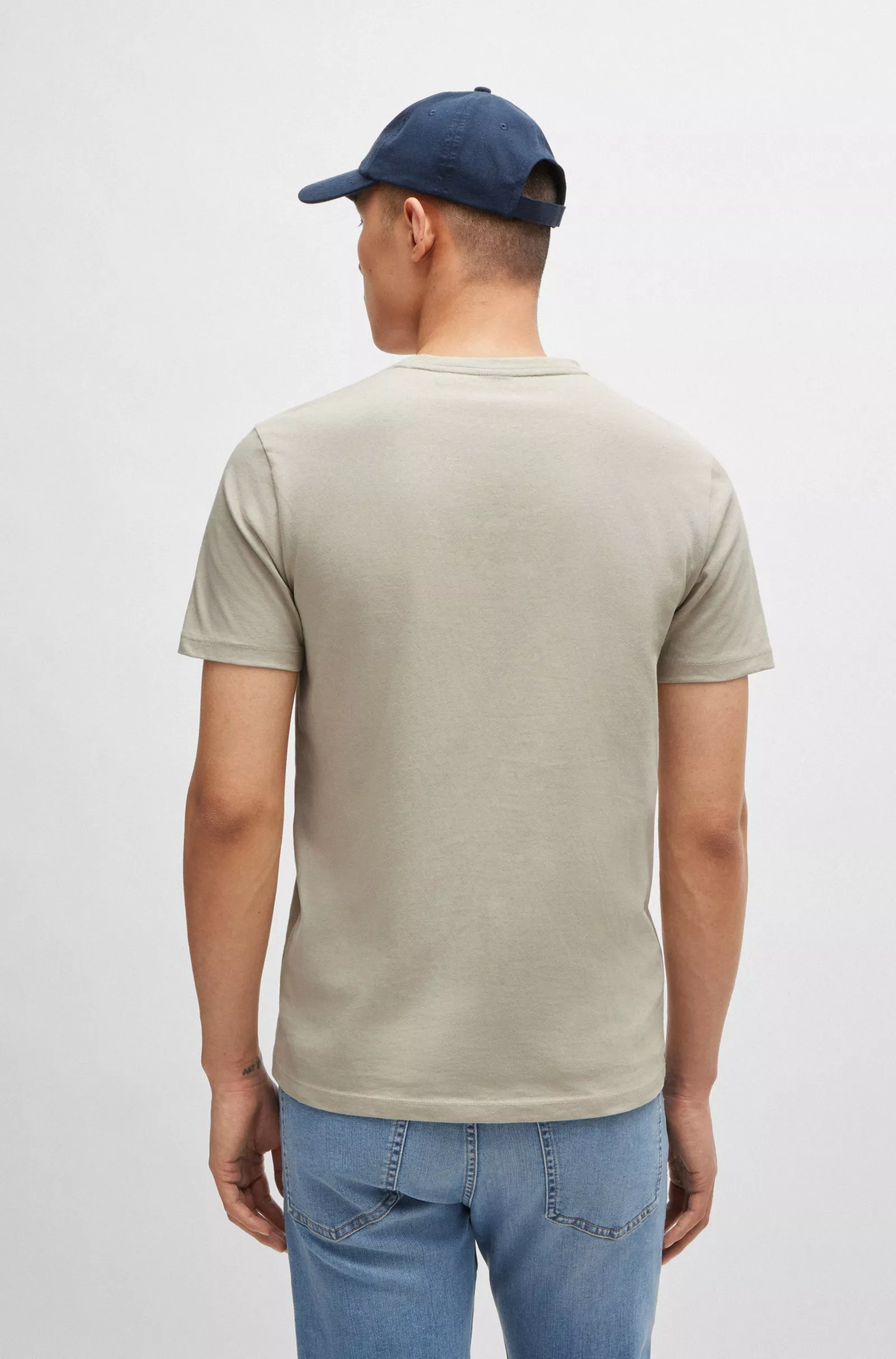 T-SHIRT EN JERSEY DE COTON