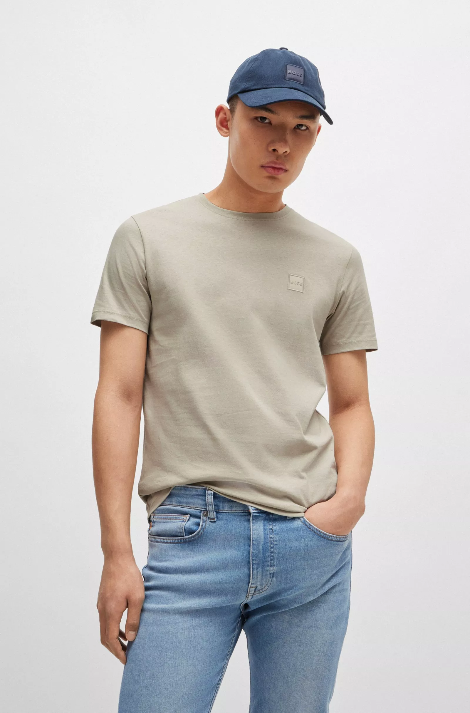 T-SHIRT EN JERSEY DE COTON