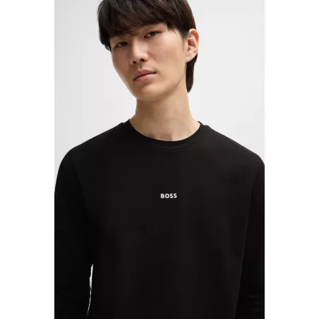 T-SHIRT REGULAR EN COTON STRETCH CONTRASTANT