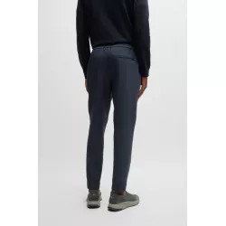 CHINO TAPERED FIT EN TISSU QUADRI-EXTENSIBLE FACILE À REPASSER