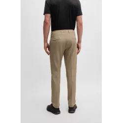 CHINO SLIM FIT EN TISSU QUADRI-EXTENSIBLE FACILE À REPASSER