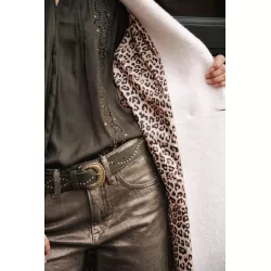 Manteau long en lainage Millie Boiled