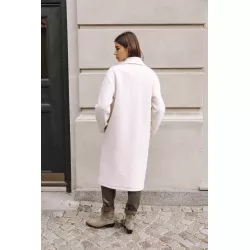 Manteau long en lainage Millie Boiled
