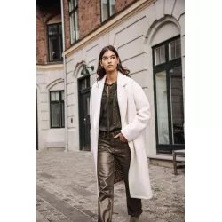 Manteau long en lainage Millie Boiled