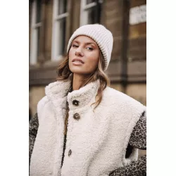 Veste Teddy sans manches Vatika Fur