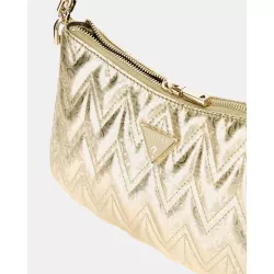 Adelard laminated shoulder bag