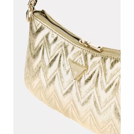 Adelard laminated shoulder bag
