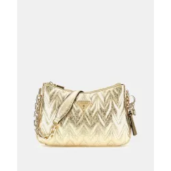 Adelard laminated shoulder bag