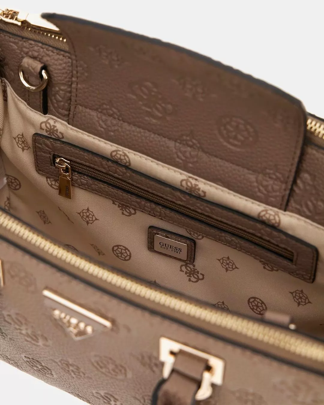 Sac à main cresidia logo 4g pivoine