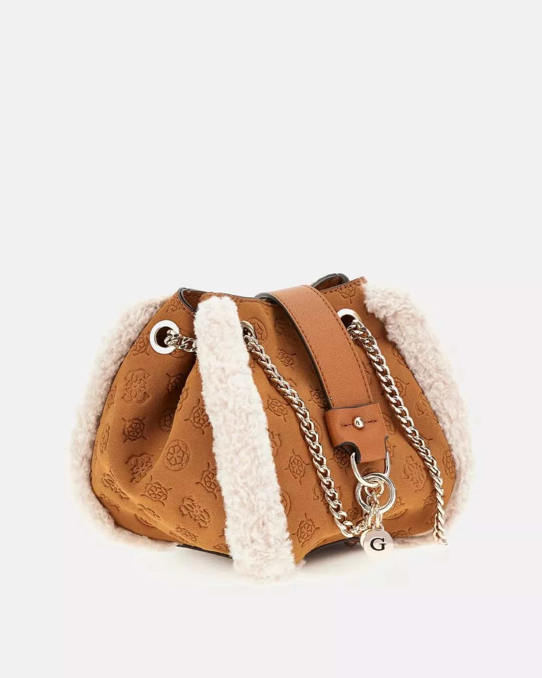 Davika faux fur mini handbag