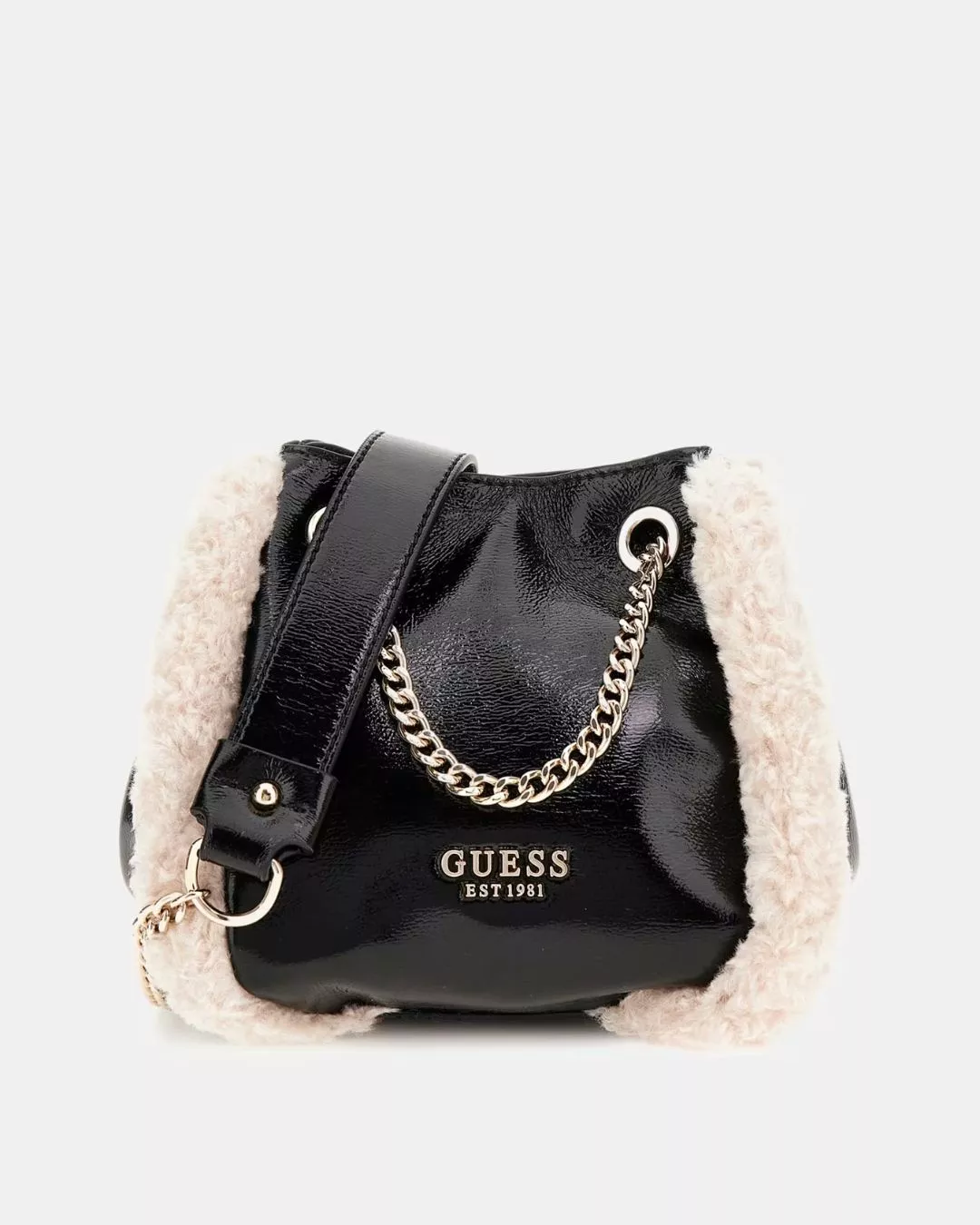 Davika faux fur mini handbag