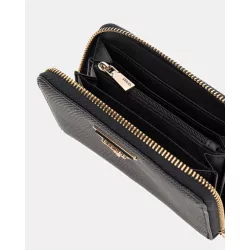 Mini-portefeuille laurel saffiano