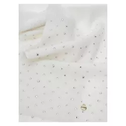 Écharpe avec strass