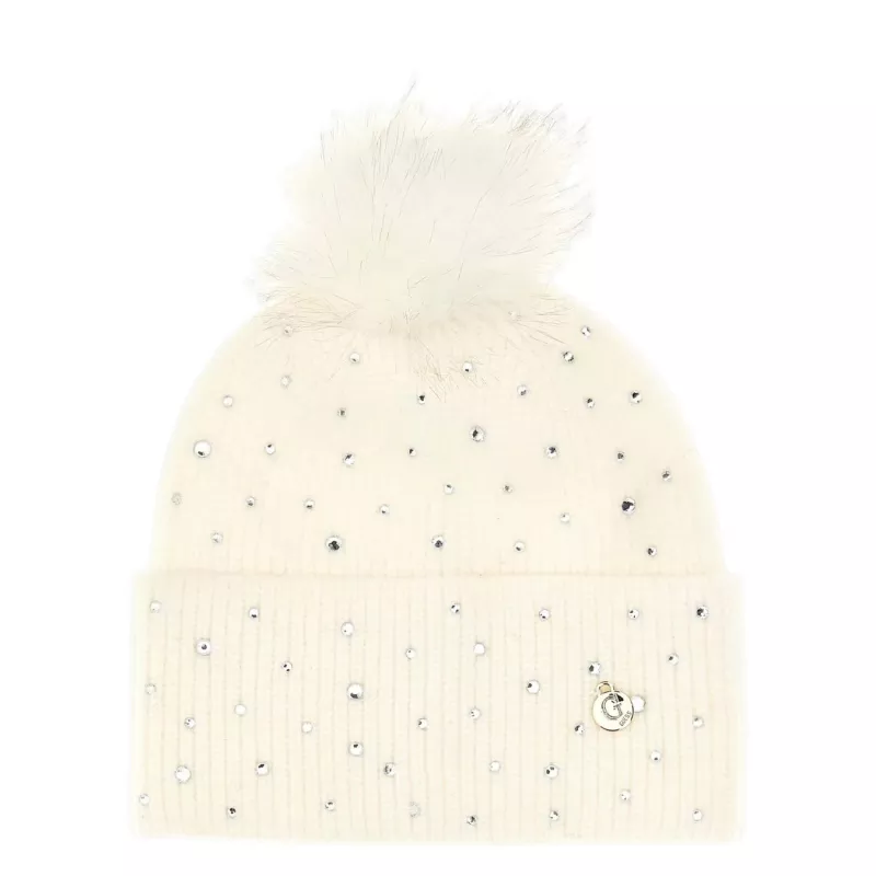 Bonnet avec strass