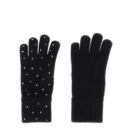 Gants avec strass
