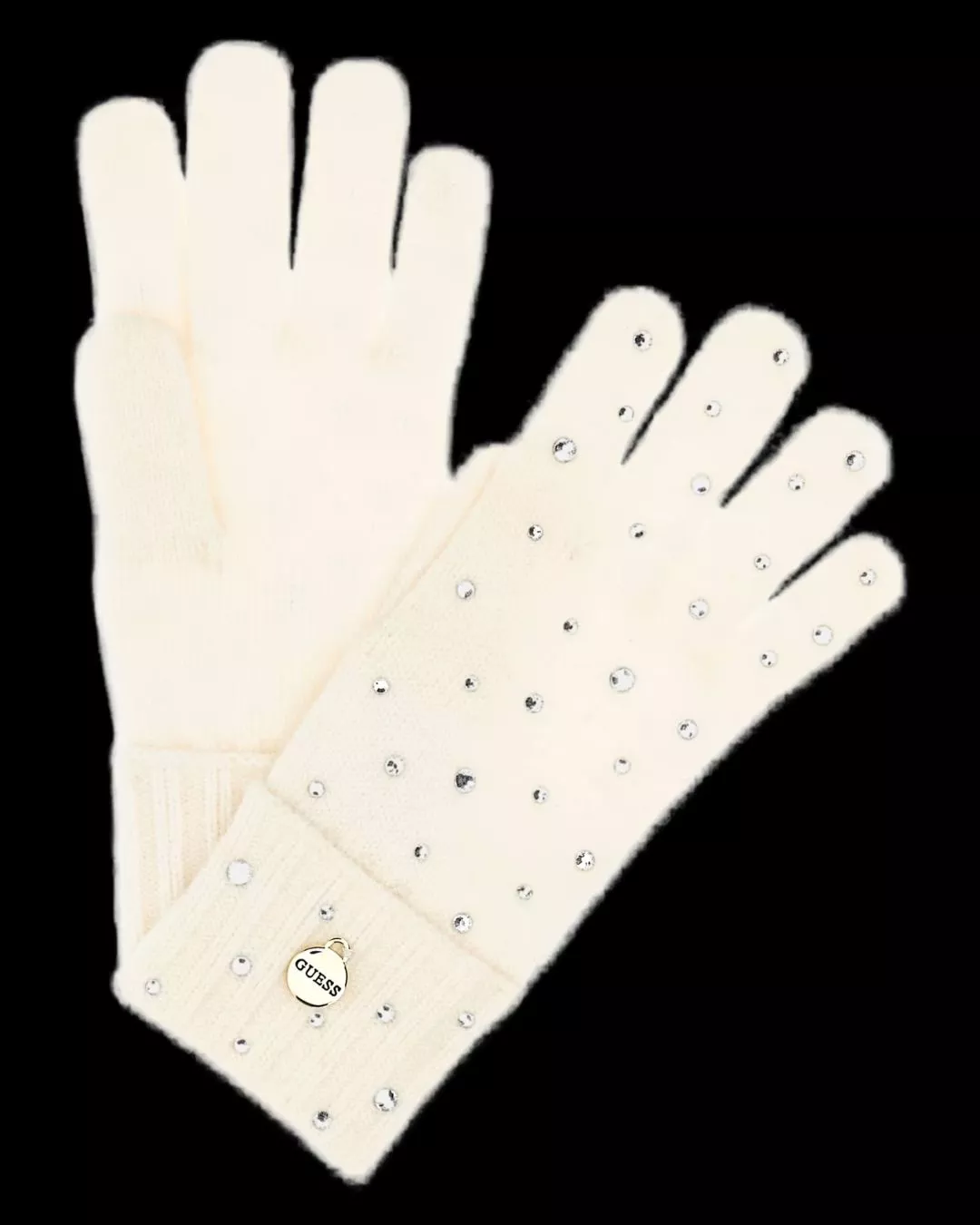 Gants avec strass