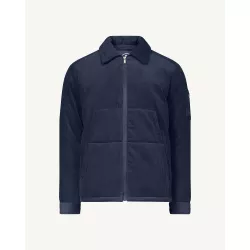 Doudoune surchemise en velour côtelé Marine Baltic