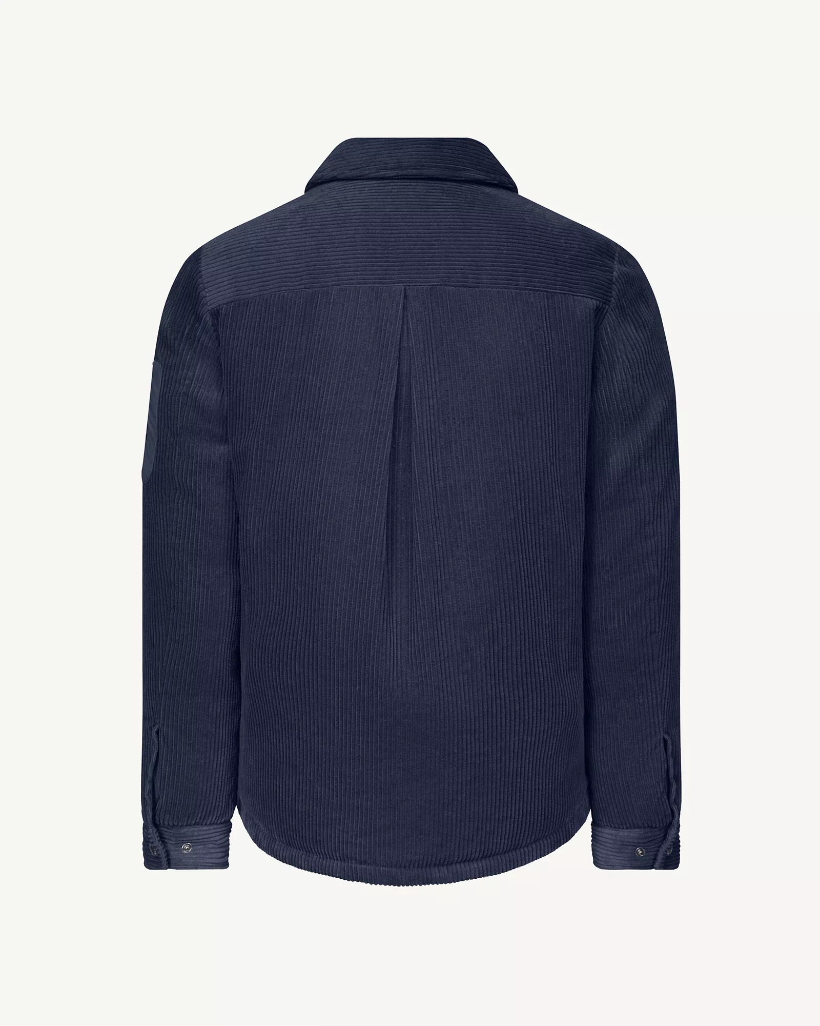 Doudoune surchemise en velour côtelé Marine Baltic