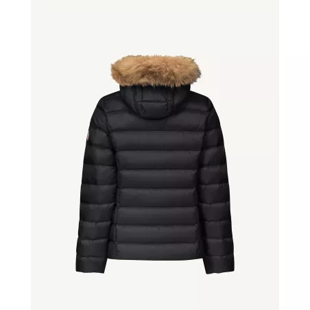 Doudoune à capuche Grand Froid Noir Luxe