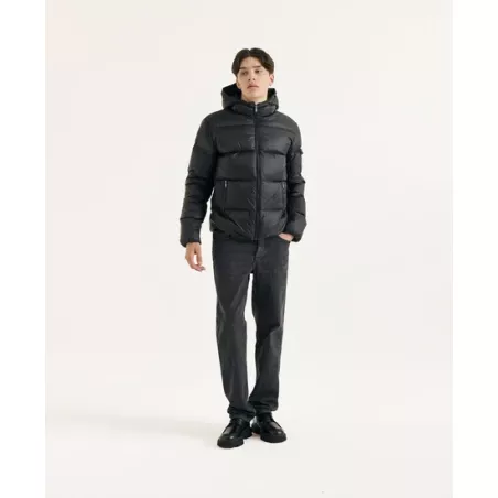 Doudoune à capuche Grand Froid Noir Java