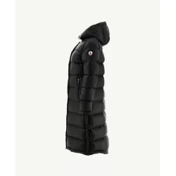 Doudoune longue à capuche Grand Froid Noir Karachi