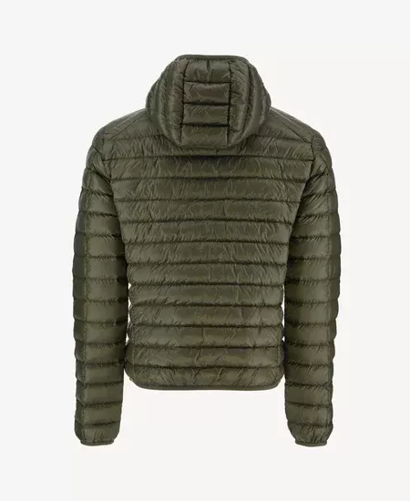 Doudoune légère à capuche Army Nico