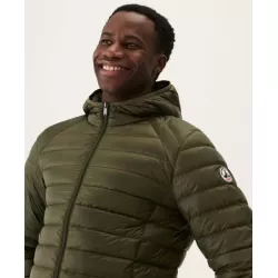 Doudoune légère à capuche Army Nico
