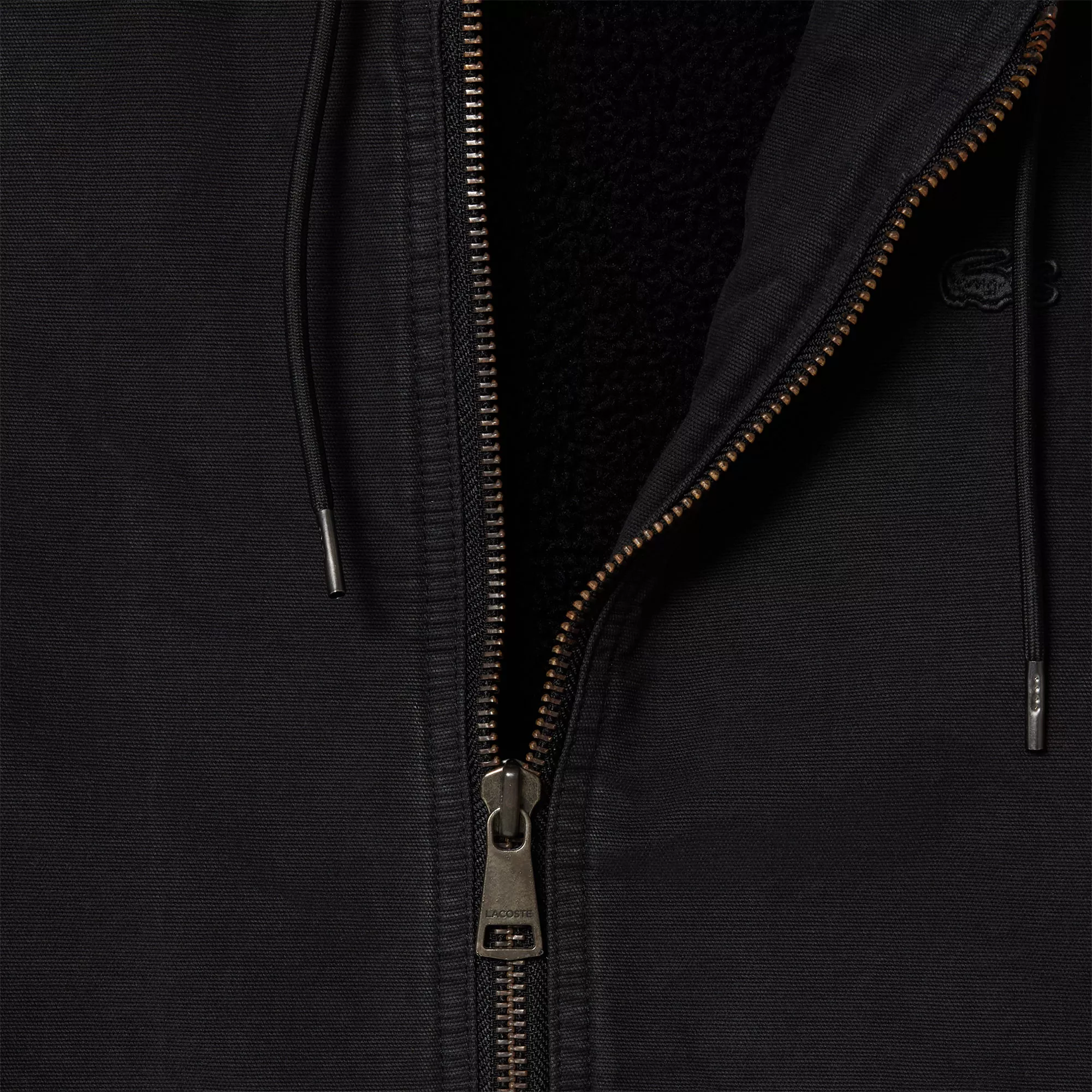 BLOUSON COURT DOUBLÉ SHERPA