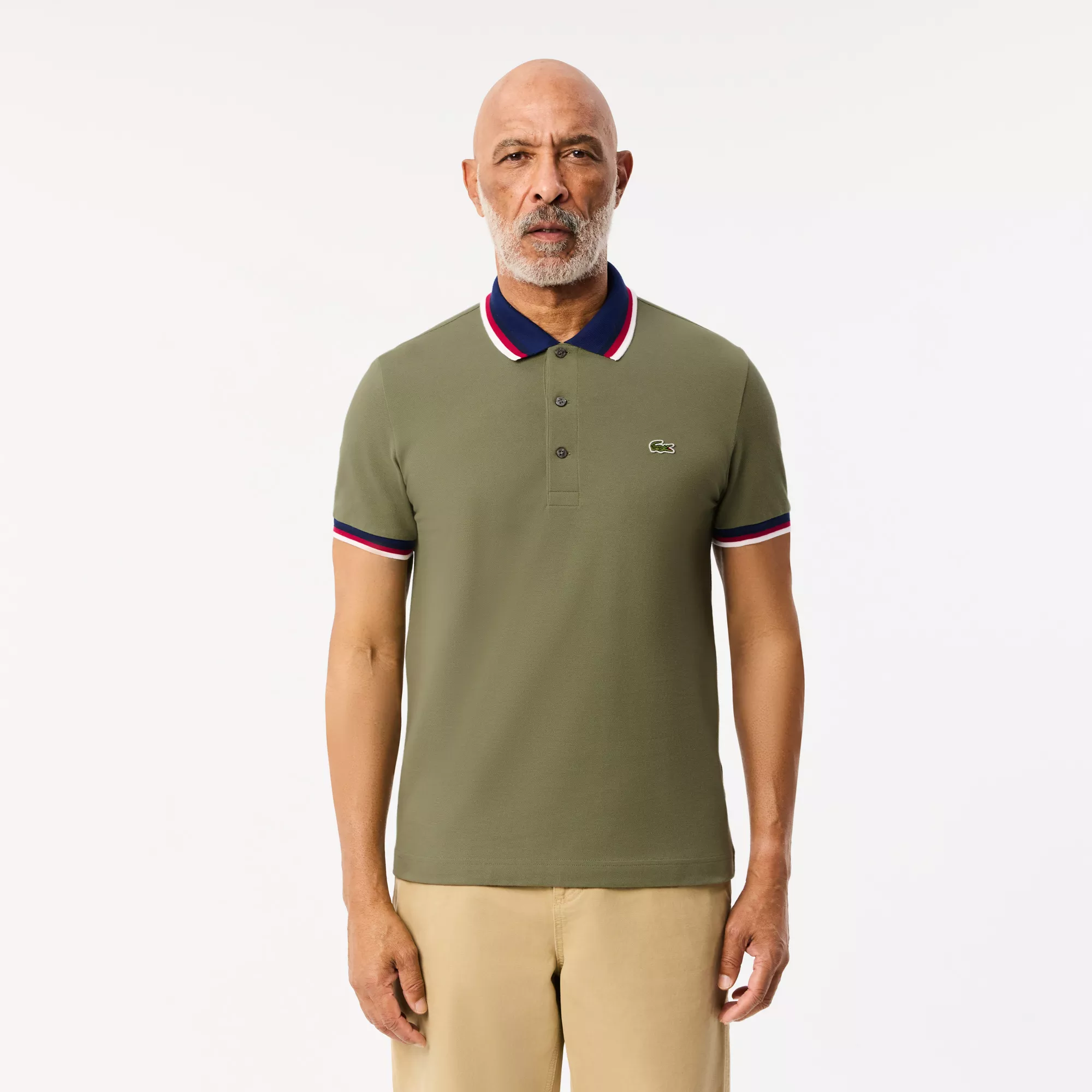 POLO REGULAR FIT COL CONTRASTÉ