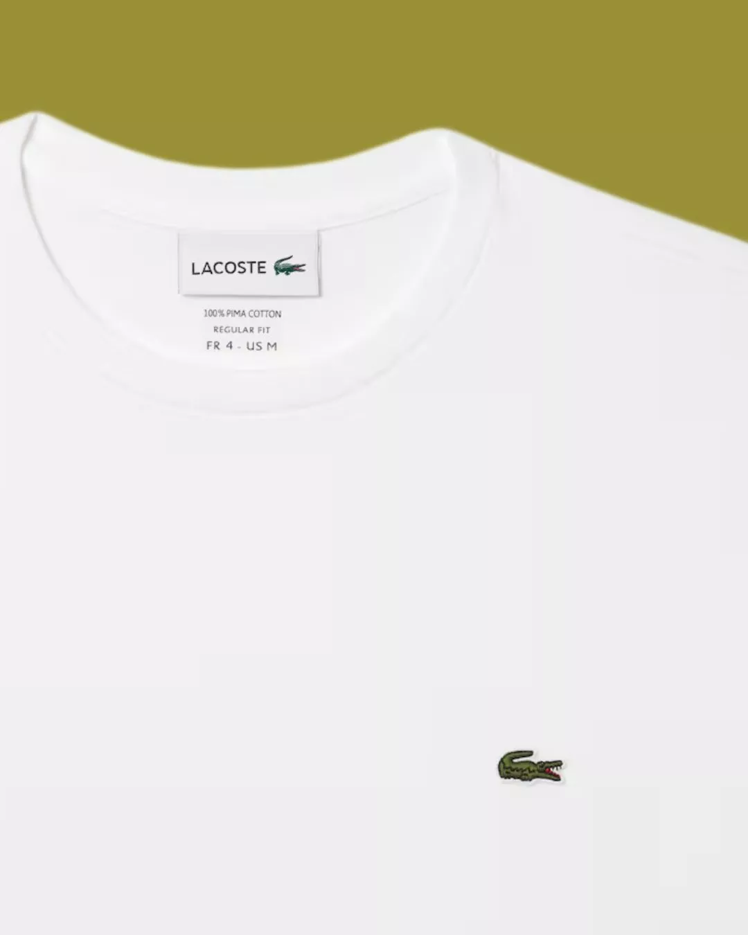 T-SHIRT COL ROND EN JERSEY DE COTON LÉGER PIMA UNI