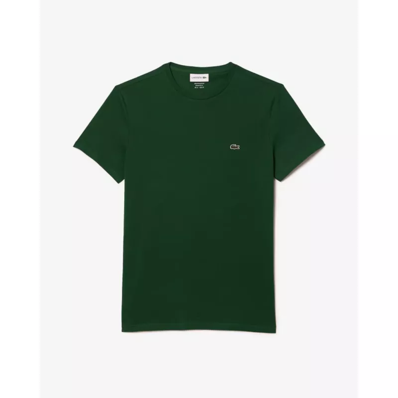 T-SHIRT COL ROND EN JERSEY DE COTON LÉGER PIMA UNI