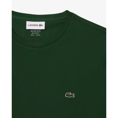 T-SHIRT COL ROND EN JERSEY DE COTON LÉGER PIMA UNI