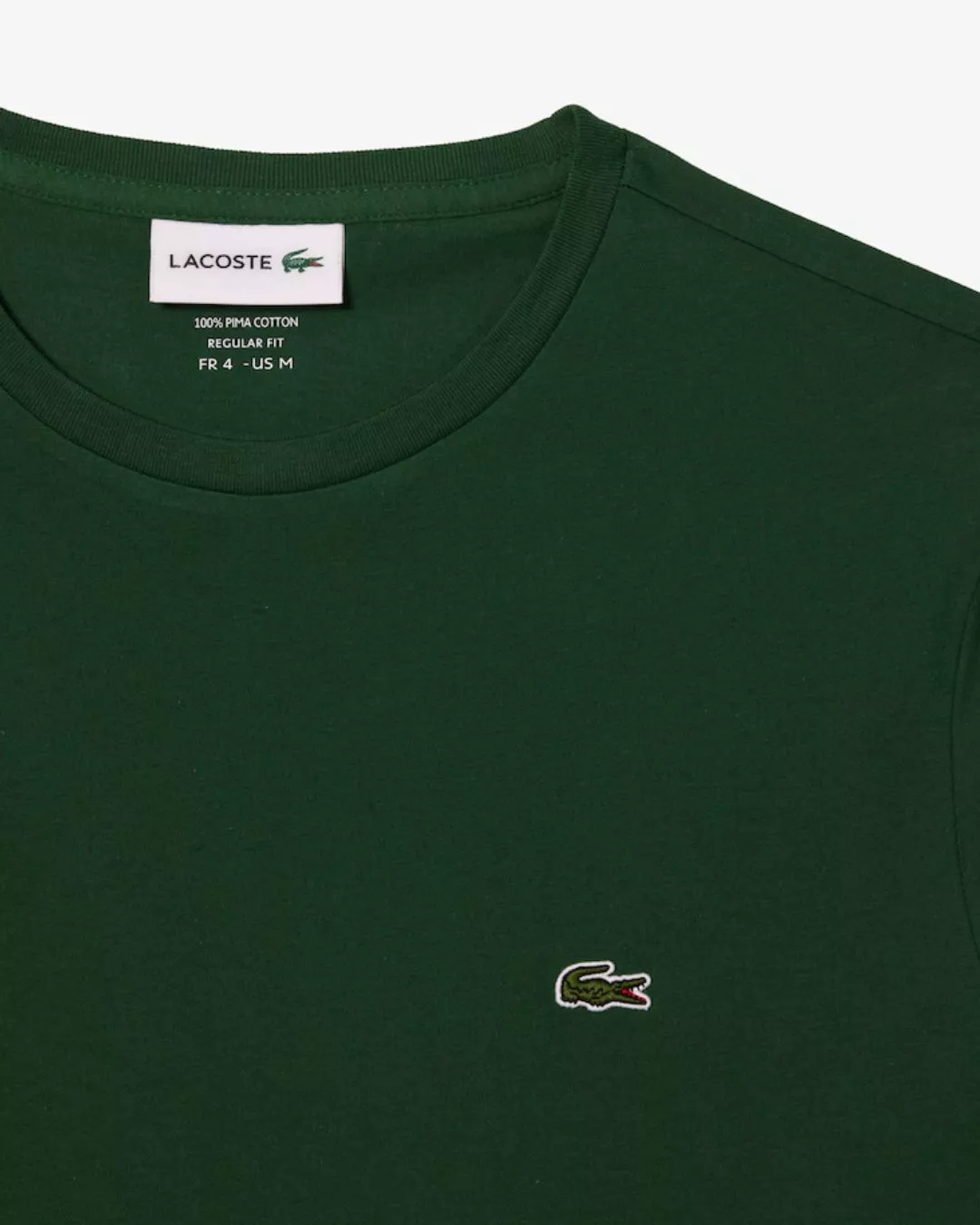 T-SHIRT COL ROND EN JERSEY DE COTON LÉGER PIMA UNI