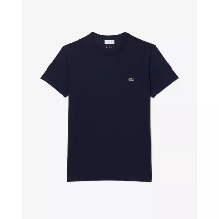 T-SHIRT COL ROND EN JERSEY DE COTON LÉGER PIMA UNI