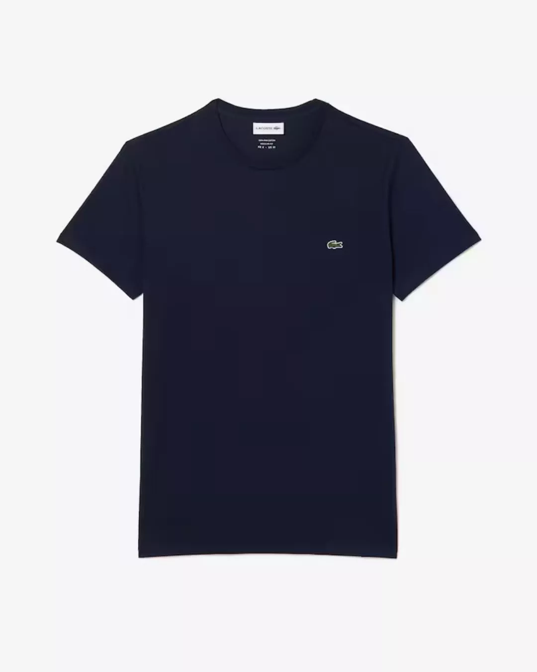 T-SHIRT COL ROND EN JERSEY DE COTON LÉGER PIMA UNI