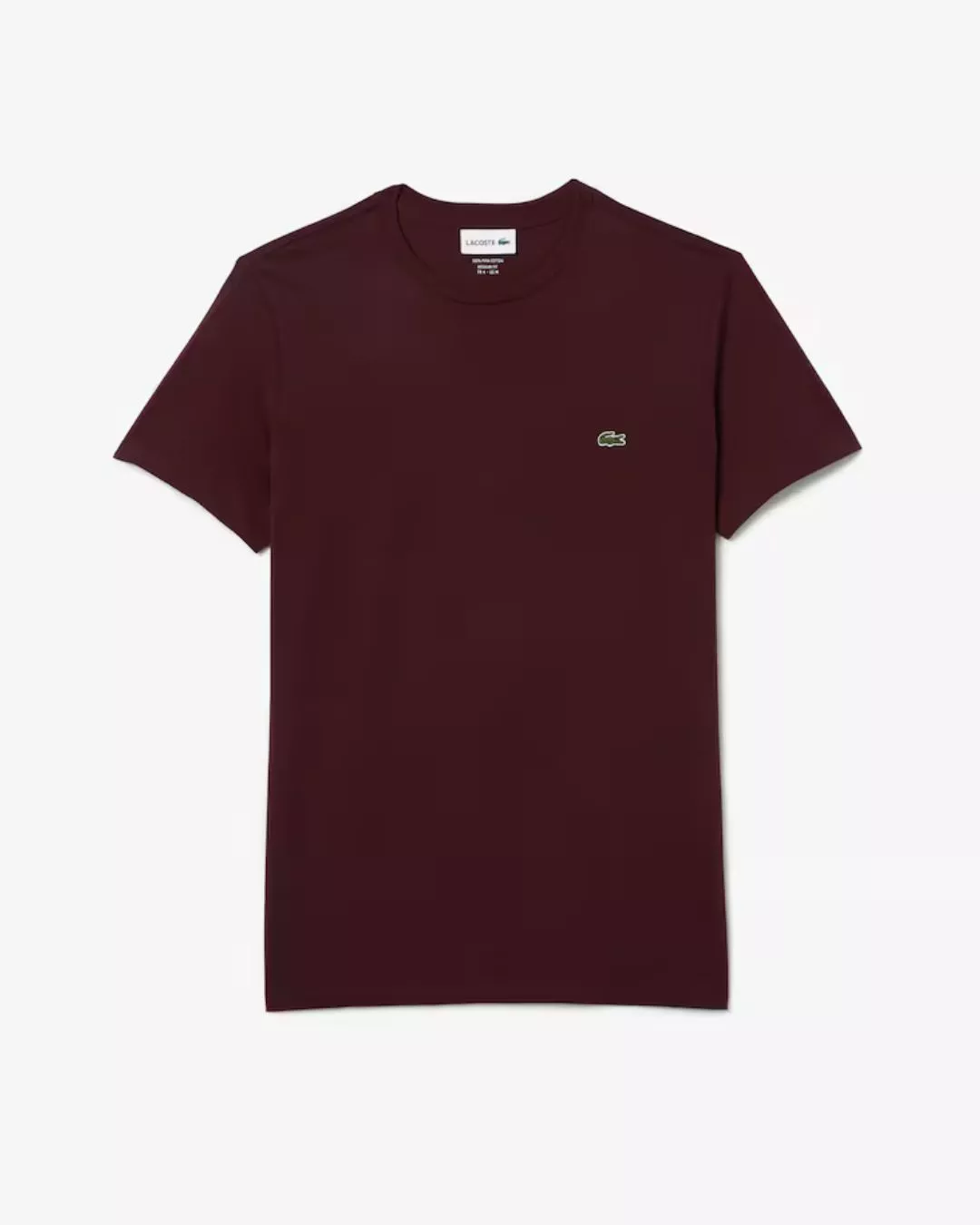 T-SHIRT COL ROND EN JERSEY DE COTON LÉGER PIMA UNI