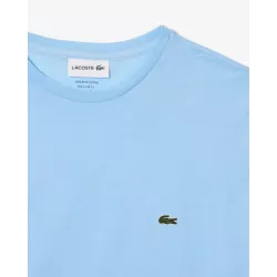T-SHIRT COL ROND EN JERSEY DE COTON LÉGER PIMA UNI