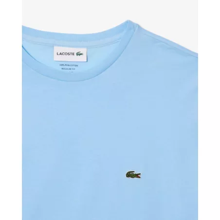 T-SHIRT COL ROND EN JERSEY DE COTON LÉGER PIMA UNI