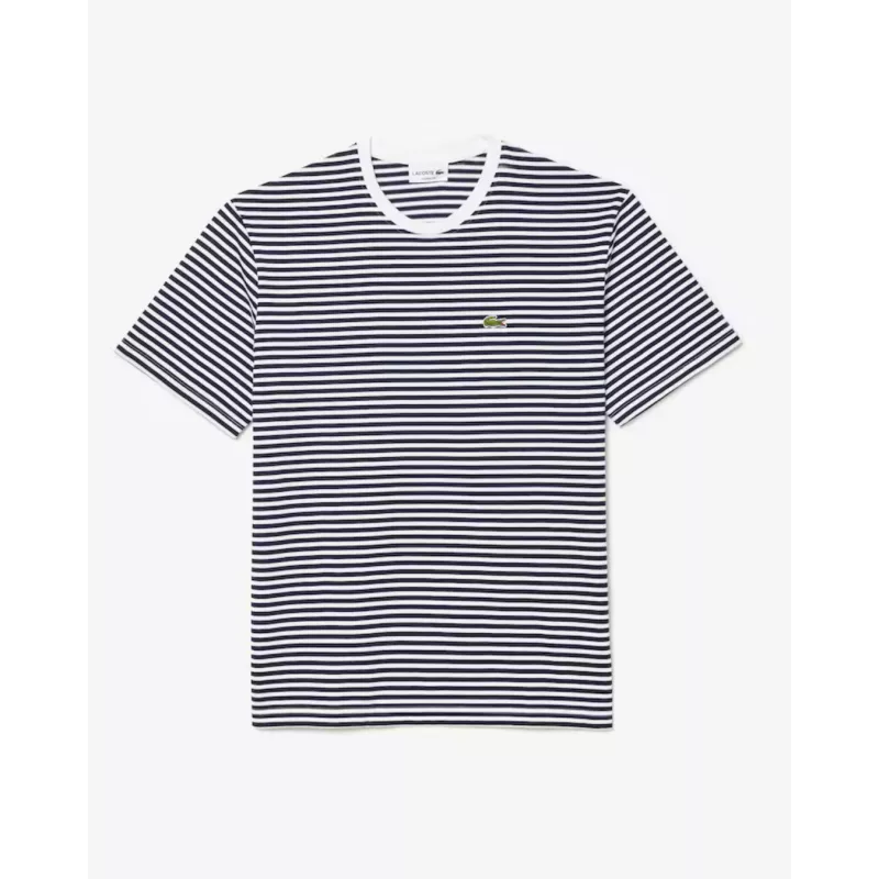 T-SHIRT À RAYURES EN COTON ÉPAIS