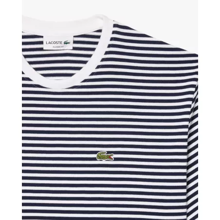 T-SHIRT À RAYURES EN COTON ÉPAIS