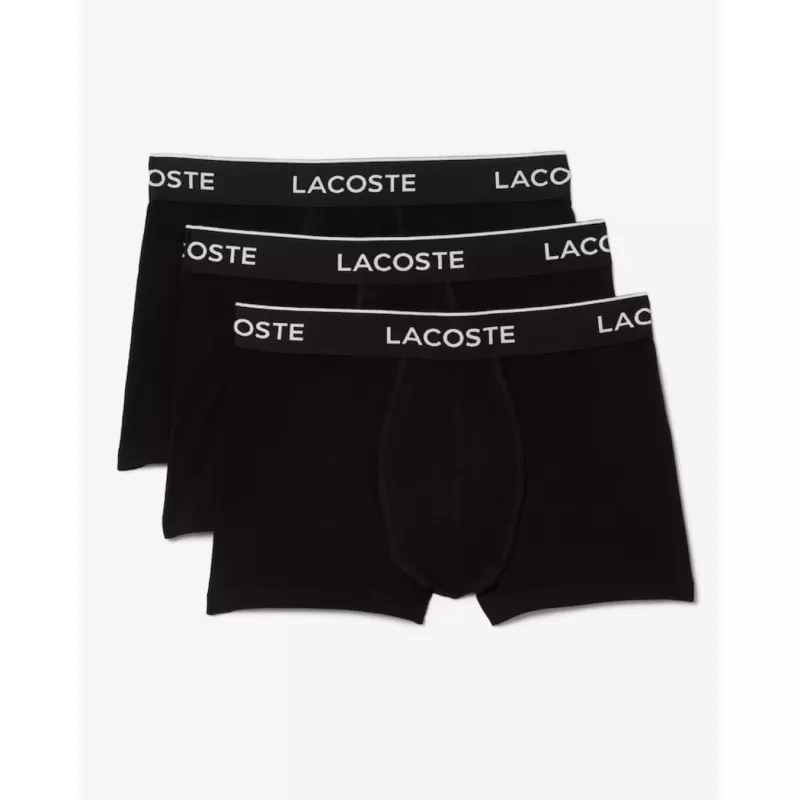 LOT DE 3 BOXERS COURTS CASUAL UNIS
