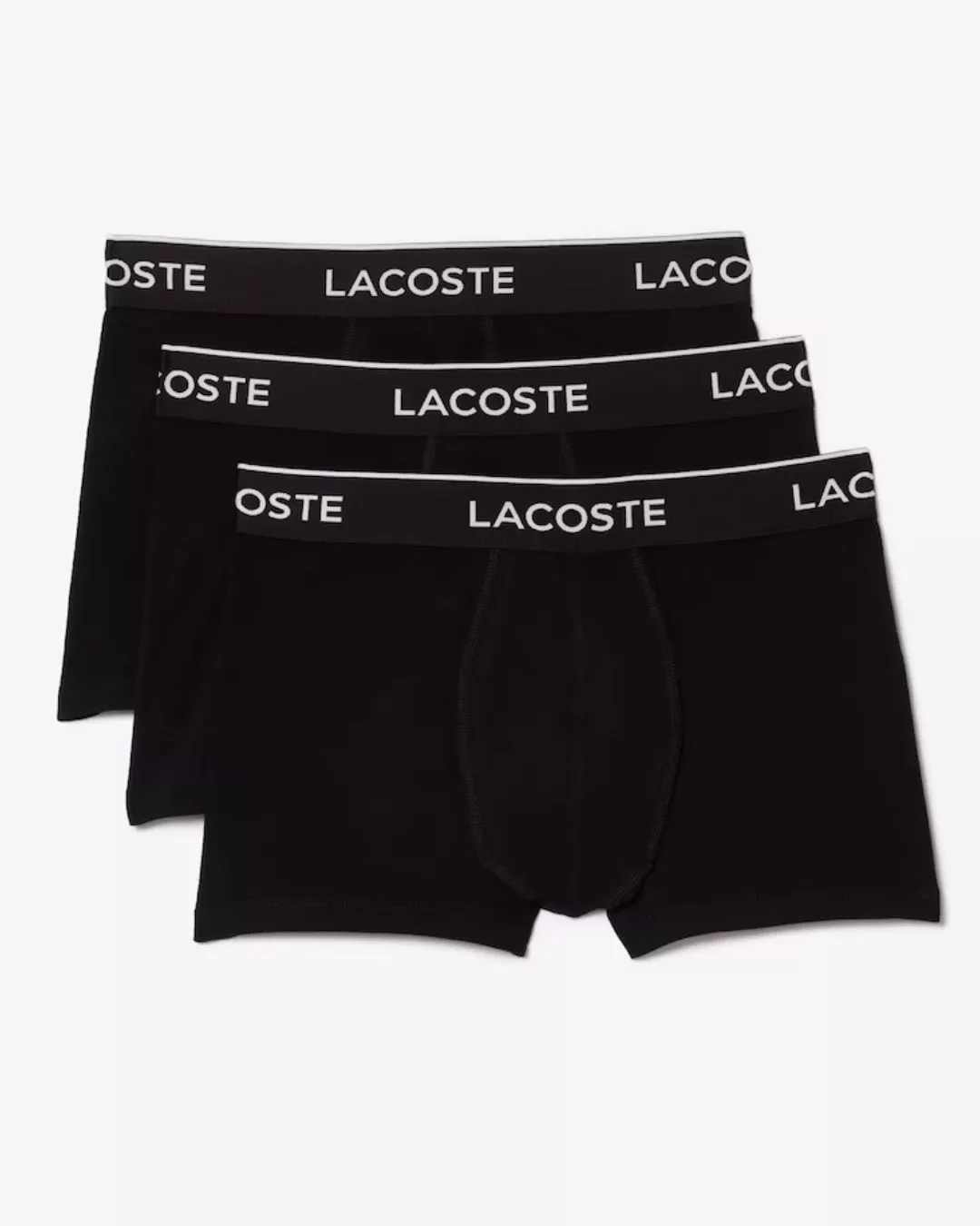 LOT DE 3 BOXERS COURTS CASUAL UNIS
