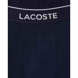 LOT DE 3 BOXERS COURTS CASUAL MARINE AVEC CEINTURE CONTRASTÉE