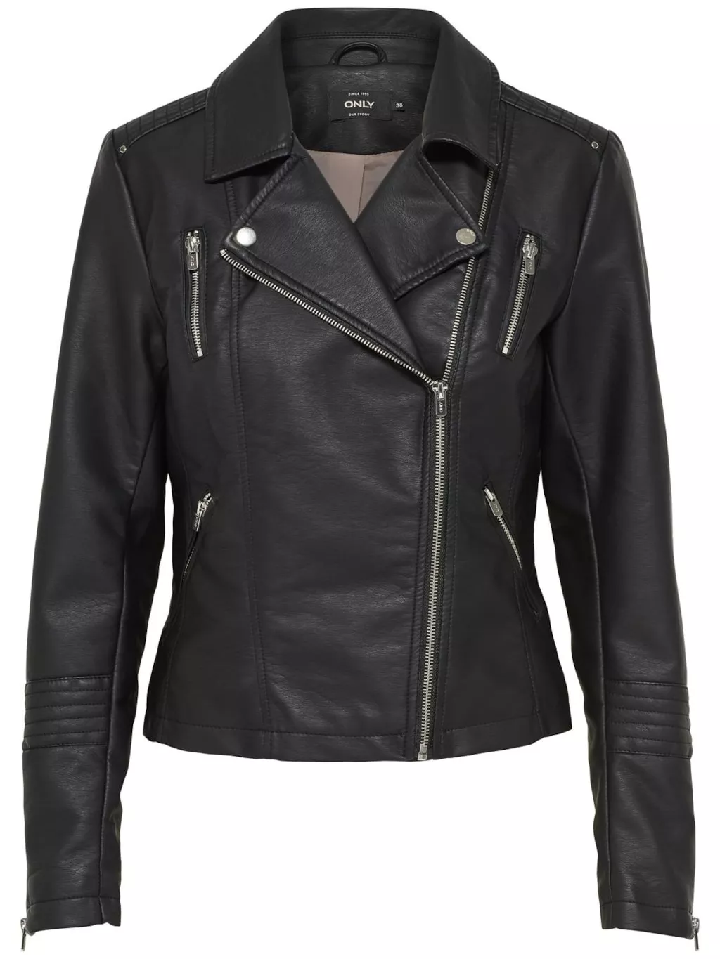 VESTE EN SIMILICUIR