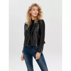 VESTE EN SIMILICUIR