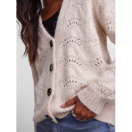 gilet bouton