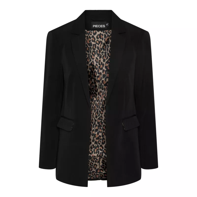 BLAZER DÉTAIL À MANCHES LONGUES